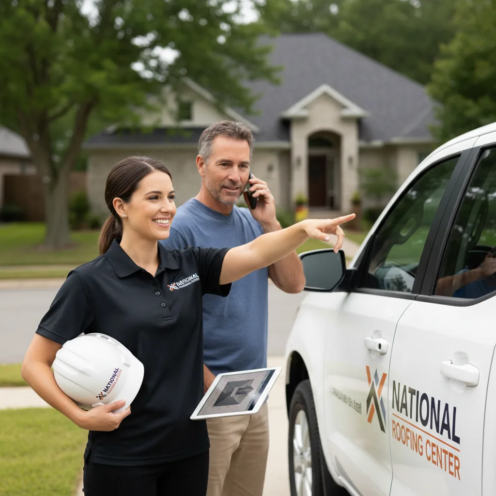 National Roofing Center customer support in Yoder